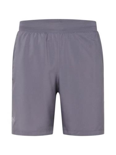 UNDER ARMOUR Sportsbukser 'LAUNCH 7'  taupe / lysegrå
