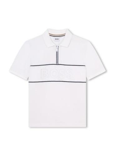 BOSS Kidswear Shirts  sort / hvid