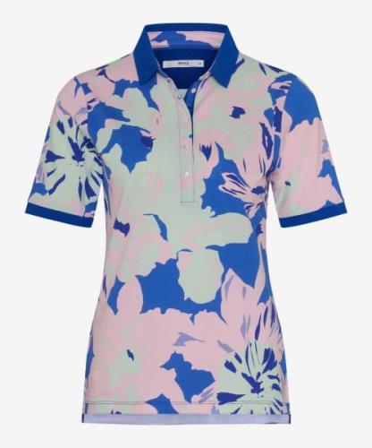 BRAX Shirts 'Cleo'  royalblå / pastelgrøn / lyserød