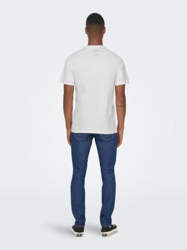 Only & Sons Bluser & t-shirts 'Nasa'  opal / hvid