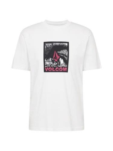 Volcom Bluser & t-shirts 'OCCULATOR'  pink / sort / hvid