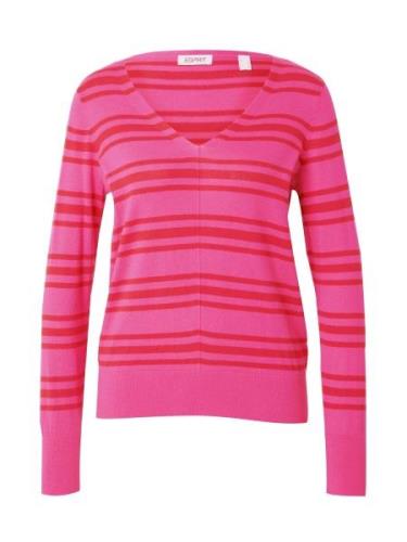ESPRIT Pullover  pink / rød