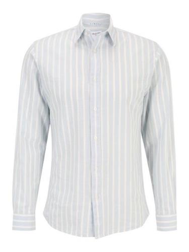 SELECTED HOMME Skjorte  pastelblå / hvid