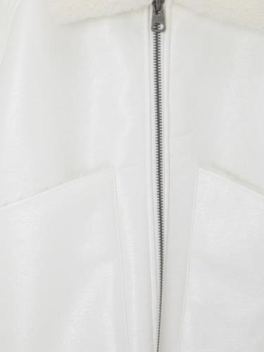 Pull&Bear Overgangsjakke  hvid