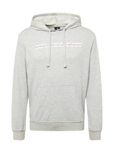 SKECHERS Sportsweatshirt  navy / grå-meleret / rød / hvid