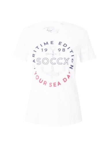 Soccx Shirts  navy / rød / hvid