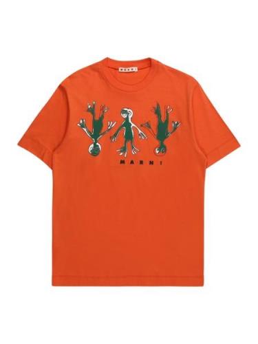 Marni Shirts  mørkegrøn / orange / sort / hvid