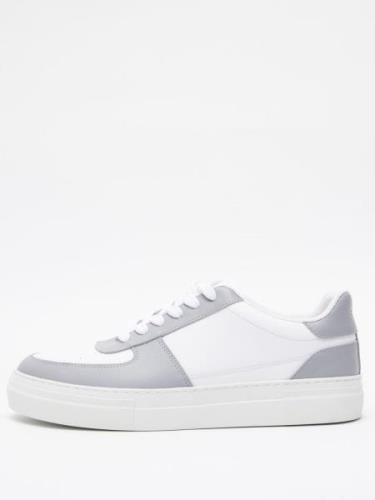 SELECTED HOMME Sneaker low 'Harald'  stone / hvid