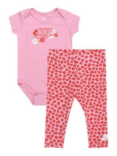 Nike Sportswear Sæt  pink / lys pink / rød / hvid