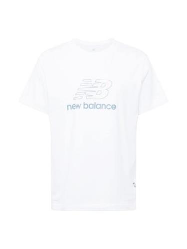 new balance Bluser & t-shirts  blå / hvid