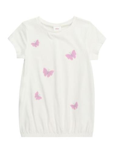 s.Oliver Bluser & t-shirts  lyserød / sølv / hvid