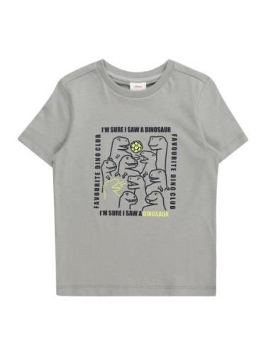 s.Oliver Shirts  lemon / grå / sort
