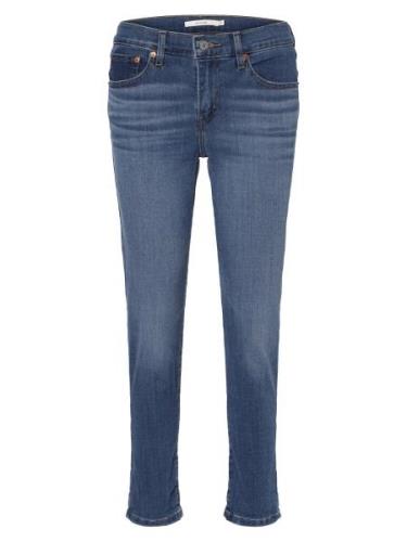 LEVI'S ® Jeans 'Mid Rise Boyfriend'  blå / lysebrun / rød / hvid