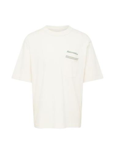 Abercrombie & Fitch Bluser & t-shirts  ecru / mørkegrøn / lyserød