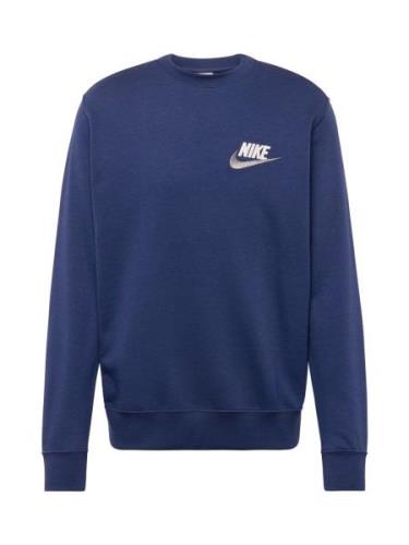 Nike Sportswear Sweatshirt  mørkeblå / sølvgrå / hvid