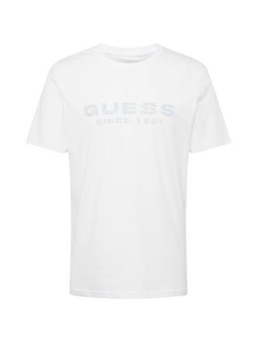 GUESS Bluser & t-shirts  lyseblå / hvid
