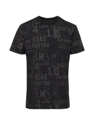 La Martina Bluser & t-shirts  mørkegrå / sort