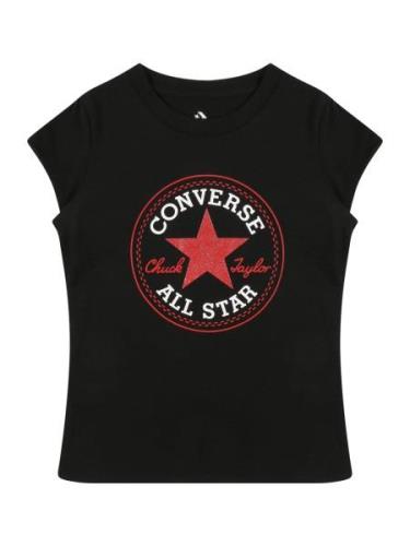 CONVERSE Bluser & t-shirts  rød / sort / hvid