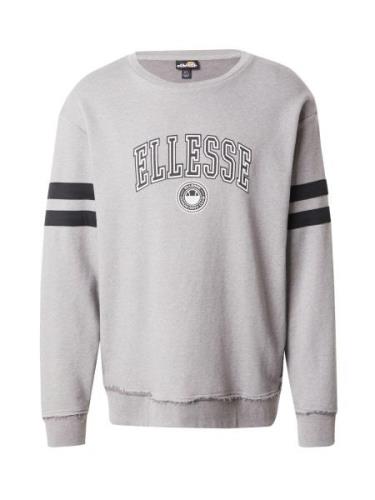 ELLESSE Sweatshirt 'Vivar'  grå / sort / hvid