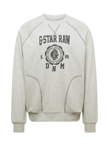 G-Star RAW Sweatshirt  grå / grå-meleret