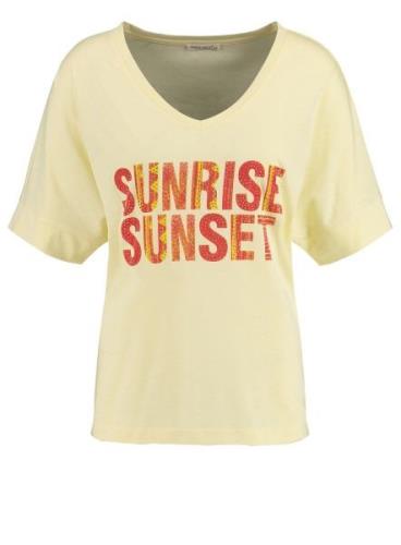 Key Largo Shirts 'SUNLIGHT'  gul / rød