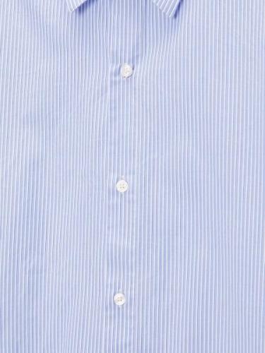 Pull&Bear Skjorte  lyseblå / hvid