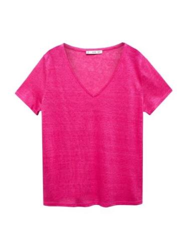 MANGO Shirts 'LINITO'  mørk pink