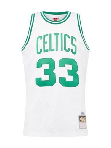 Mitchell & Ness Fodboldtrøje 'NBA Boston Celtics - Larry Bird'  græsgr...