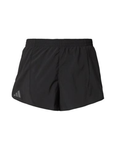 ADIDAS PERFORMANCE Sportsbukser 'Adizero Essentials '  grå / sort