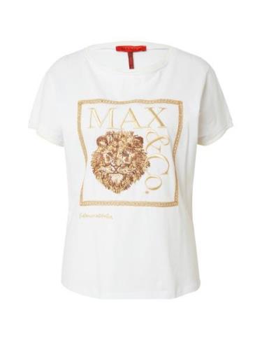 MAX&Co. Shirts 'DREAM'  brun / guld / grøn / hvid