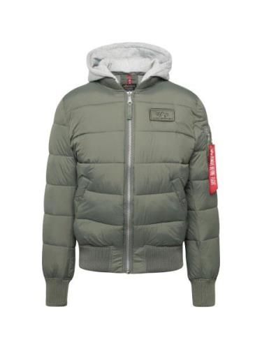 ALPHA INDUSTRIES Overgangsjakke  lysegrå / khaki