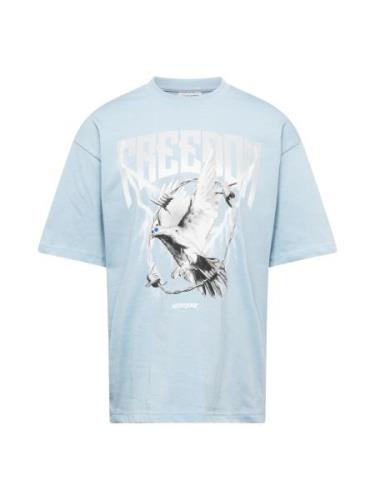 Sixth June Bluser & t-shirts 'FREEDOM'  lyseblå / grå / sort / hvid
