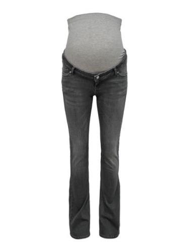 Only Maternity Jeans  mørkegrå / grå-meleret