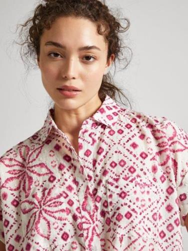 Pepe Jeans Bluse 'DULCE'  pink / hvid