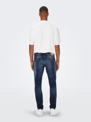 Only & Sons Jeans 'Weft'  mørkeblå