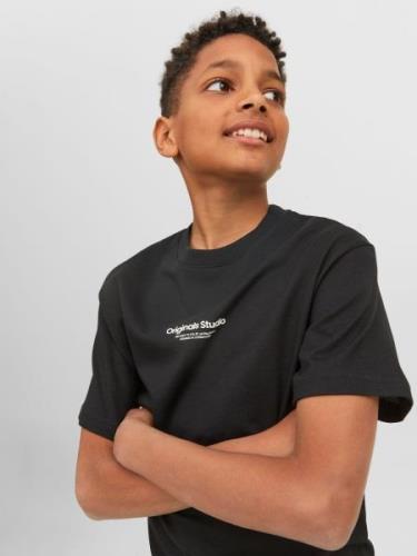 Jack & Jones Junior Shirts 'JORVesterbro'  sort / hvid