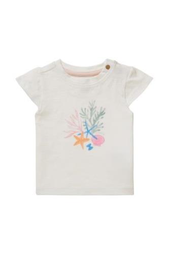 Noppies Bluser & t-shirts 'Cayuga'  azur / mandarin / lyserød / hvid