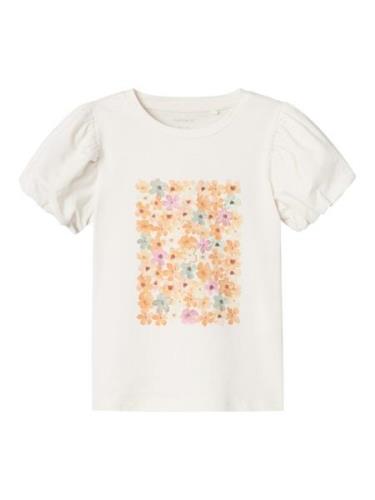 NAME IT Bluser & t-shirts 'HELLAS'  creme / mint / fersken / lyserød