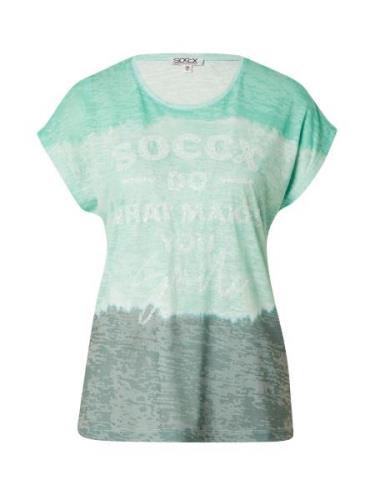 Soccx Shirts  smaragd / jade / pastelgrøn