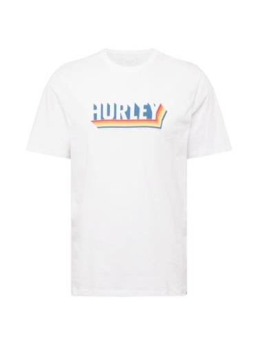 Hurley Funktionsskjorte 'TEES'  blå / orange / rød / hvid