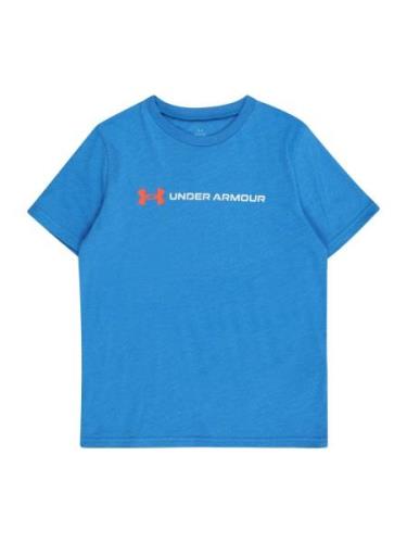 UNDER ARMOUR Funktionsskjorte  blå / orange / hvid
