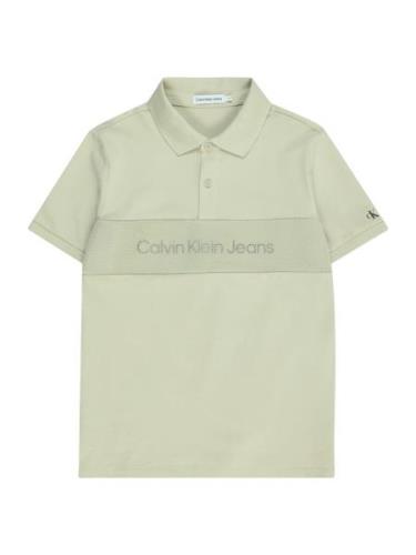Calvin Klein Jeans Shirts  pastelgrøn / mørkegrøn