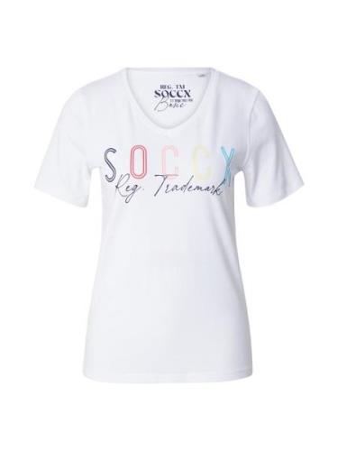 Soccx Shirts  blandingsfarvet / hvid