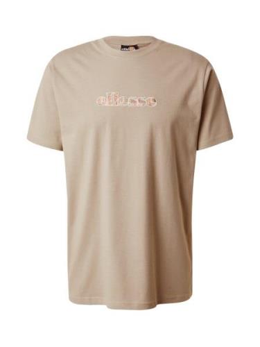 ELLESSE Bluser & t-shirts 'Marlo'  kit / lysebrun / lyserød / hvid