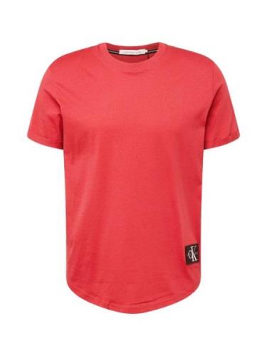 Calvin Klein Jeans Bluser & t-shirts  rød / sort / hvid