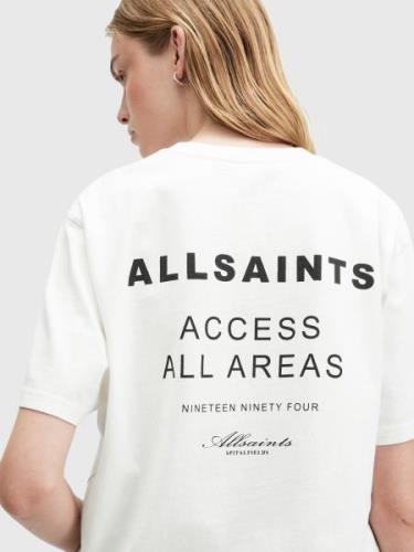 AllSaints Shirts 'TOUR'  sort / hvid