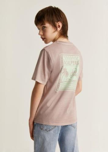 Scalpers Shirts 'Oahu'  mint / lysviolet