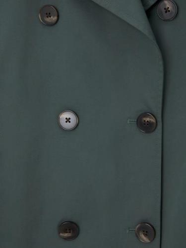 Pull&Bear Overgangsfrakke  mørkegrøn