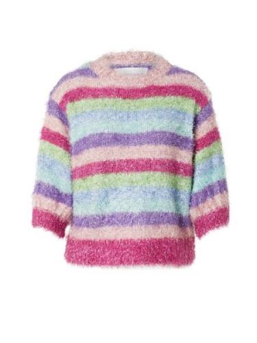 Fabienne Chapot Pullover 'Kitty'  lyseblå / lysegrøn / lilla / pink