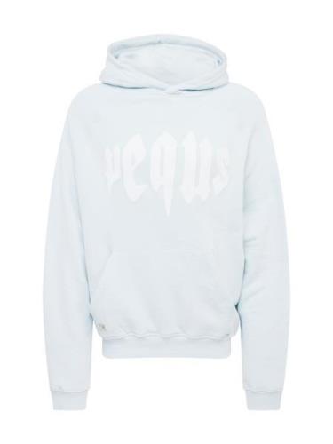 Pequs Sweatshirt 'Mythic'  himmelblå / hvid